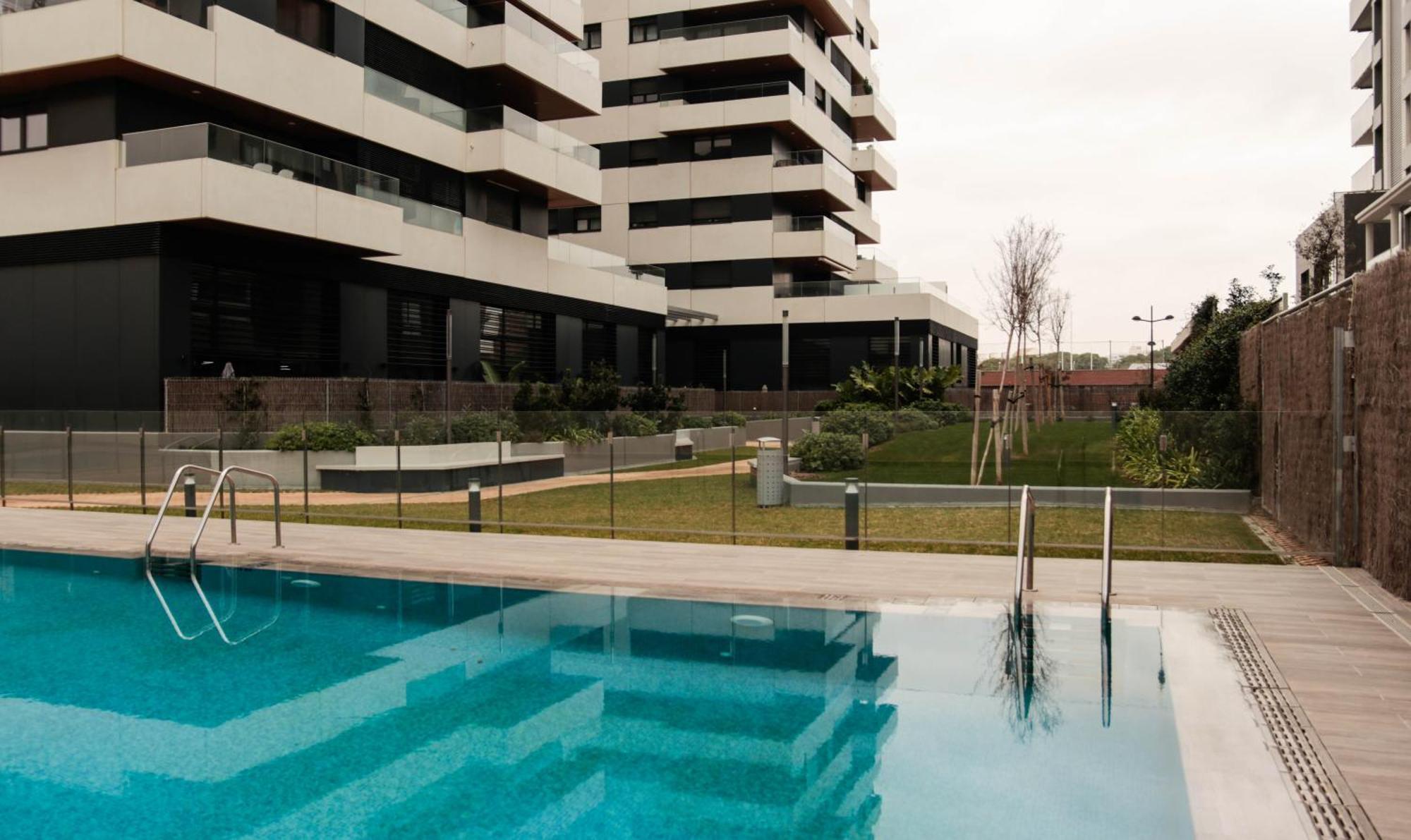 Espectacular Loft Piscina Y Terraza - Metro L10 - Las Ciencias - Ruzafa - Valencia Centro Εξωτερικό φωτογραφία